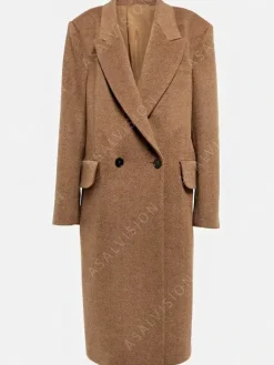 Asal Vision Women Coats | Taylor Swift Trench Coat Brown