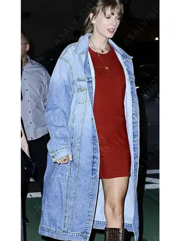 Asal Vision Denim Jackets | Women Coats | Taylor Swift Denim Coat Blue
