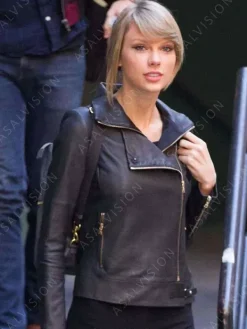 Asal Vision Black Jackets | Leather Jackets | Taylor Swift Leather Jacket Black