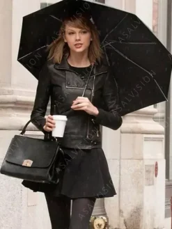 Asal Vision Black Jackets | Leather Jackets | Taylor Swift Leather Jacket Black