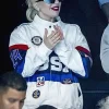 Asal Vision Cotton Jackets | Team USA Lady Gaga Paris Olympics 2024 Jacket White