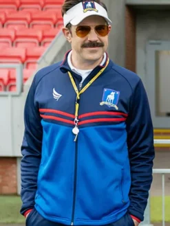 Asal Vision Cotton Jackets | Ted Lasso Tracksuit Blue