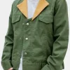 Asal Vision Cotton Jackets | Tekkadan Orga Itsuka Olive Green Jacket Olive Green And Orange