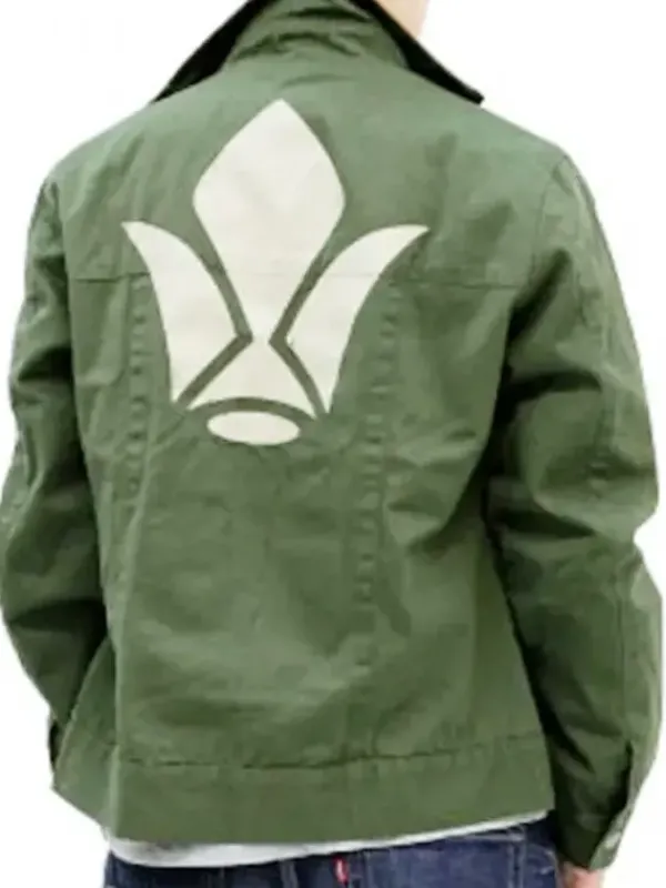 Asal Vision Cotton Jackets | Tekkadan Orga Itsuka Olive Green Jacket Olive Green And Orange