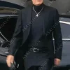 Asal Vision Blazers | Terry Silver Cobra Kai Season 5 Blazer Black