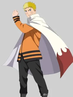 Asal Vision Cotton Jackets | 7th Hokage Naruto Uzumaki Jacket Orange