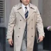 Asal Vision Men Coats | The Apprentice 2024 Sebastian Stan Trench Coat Beige
