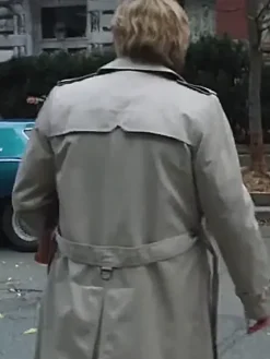 Asal Vision Men Coats | The Apprentice 2024 Sebastian Stan Trench Coat Beige