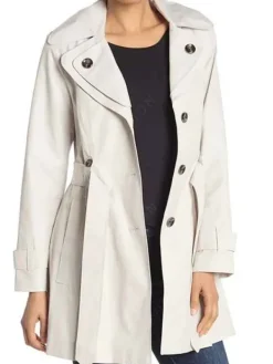 Asal Vision Women Coats | The Baxters 2024 Brooke Baxter-west Trench Coat White