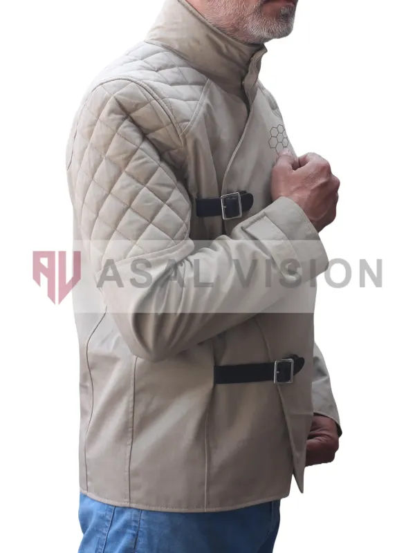 Asal Vision Cotton Jackets | The Beekeeper Jason Statham Jacket Beige