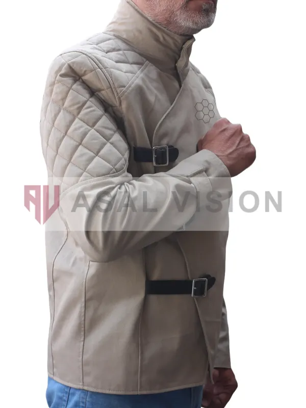 Asal Vision Cotton Jackets | The Beekeeper Jason Statham Jacket Beige