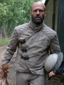 Asal Vision Cotton Jackets | The Beekeeper Jason Statham Jacket Beige
