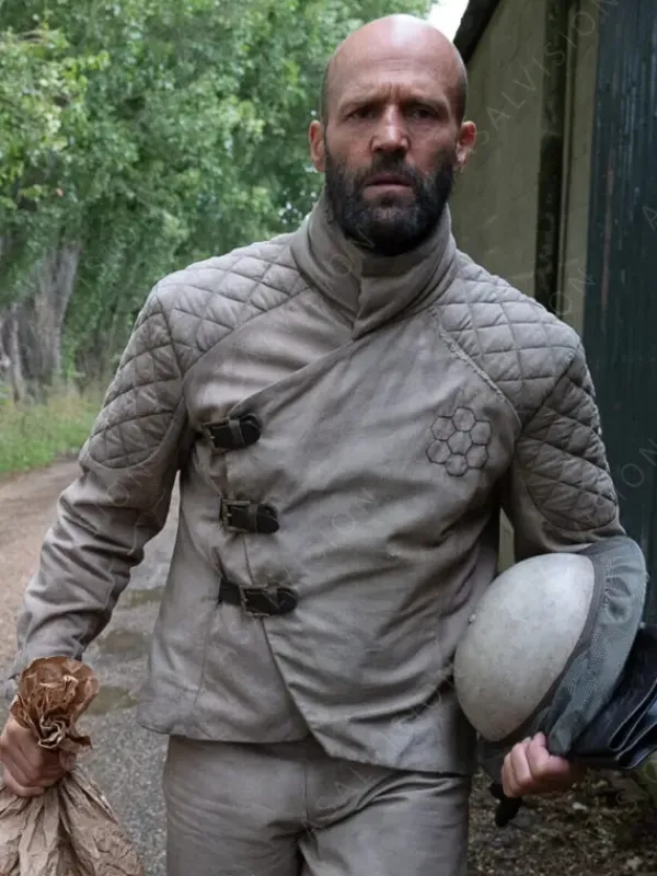 Asal Vision Cotton Jackets | The Beekeeper Jason Statham Jacket Beige