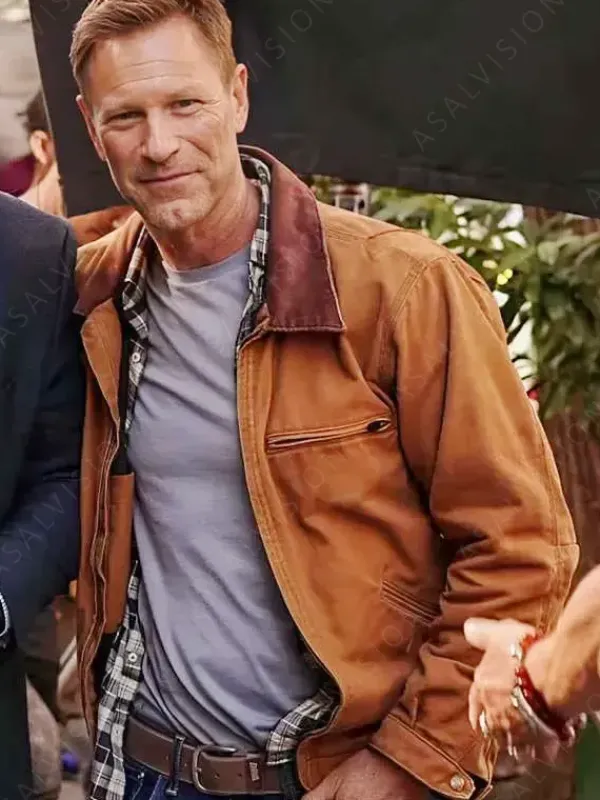 Asal Vision Cotton Jackets | The Bricklayer Aaron Eckhart Cotton Jacket Brown
