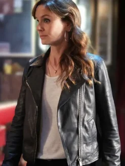 Asal Vision Black Jackets | Leather Jackets | The Company You Keep 2023 Birdie Nicoletti Jacket Black