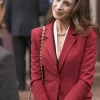 Asal Vision Blazers | The Company You Keep 2023 Marin Hinkle Blazer Red