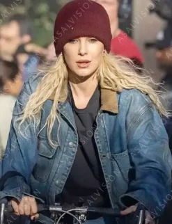 Asal Vision Denim Jackets | The Electric State 2024 Michelle Denim Jacket Vintage Blue