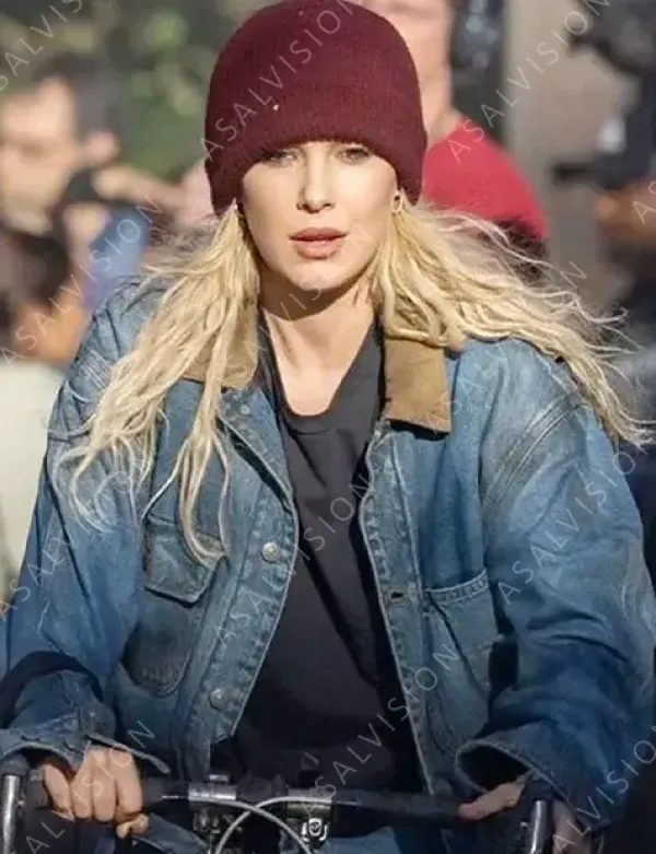 Asal Vision Denim Jackets | The Electric State 2024 Michelle Denim Jacket Vintage Blue