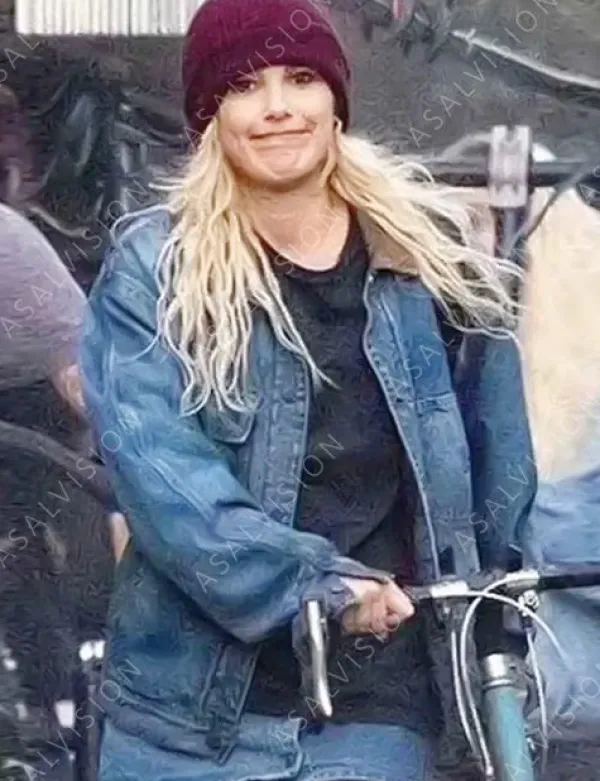 Asal Vision Denim Jackets | The Electric State 2024 Michelle Denim Jacket Vintage Blue