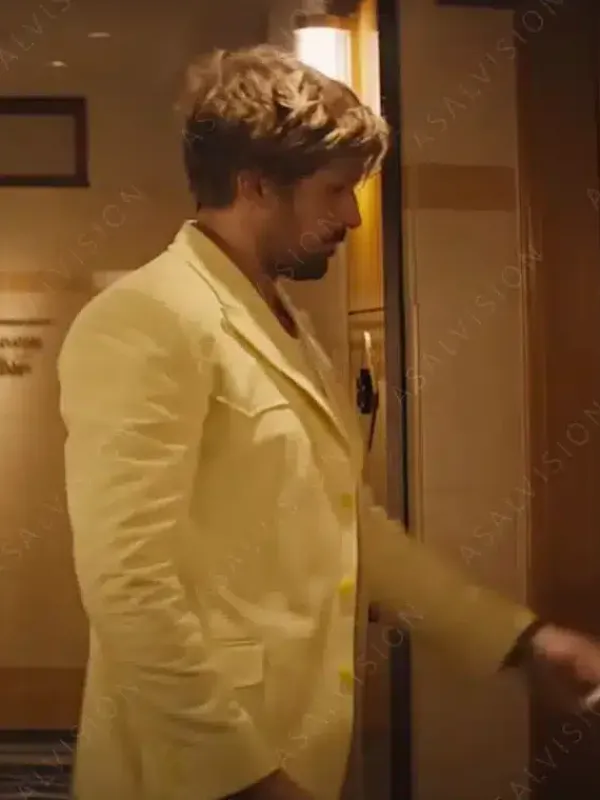 Asal Vision Blazers | The Fall Guy 2024 Ryan Gosling Yellow Blazer