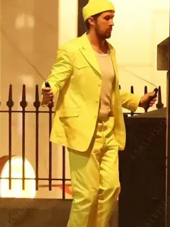 Asal Vision Blazers | The Fall Guy 2024 Ryan Gosling Yellow Blazer