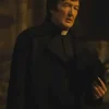Asal Vision Men Coats | The First Omen 2024 Father Brennan Trench Coat Black