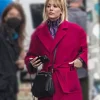 Asal Vision Women Coats | The Flight Attendant Season 2 Cassie Bowden Coat Same As Image