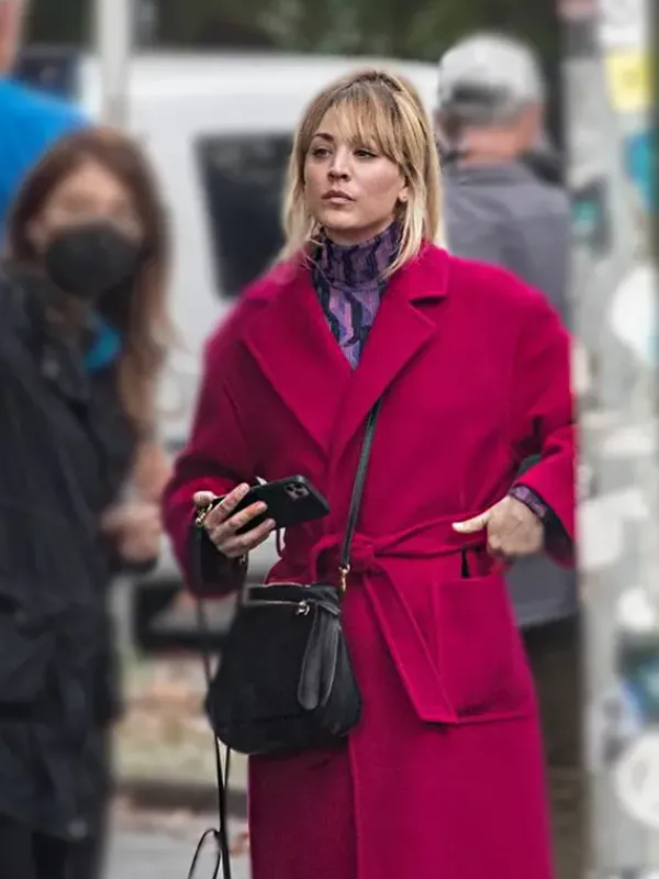 Asal Vision Women Coats | The Flight Attendant Season 2 Cassie Bowden Coat Same As Image