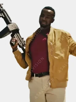 Asal Vision Cotton Jackets | The Frenchman Bullet Proof 2022 Bomber Jacket Yellow