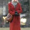 Asal Vision Women Coats | The Friend 2024 Naomi Watts Coat Red