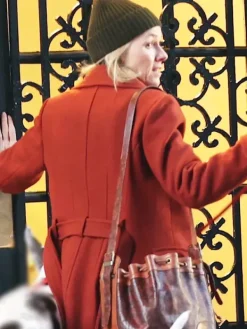 Asal Vision Women Coats | The Friend 2024 Naomi Watts Coat Red