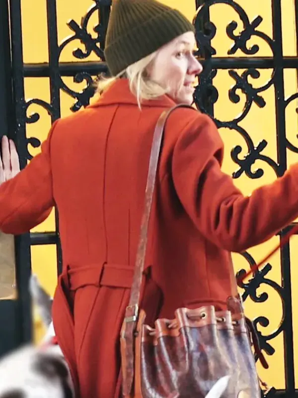 Asal Vision Women Coats | The Friend 2024 Naomi Watts Coat Red