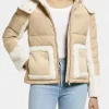 Asal Vision Puffer Jackets | The Girls On The Bus 2024 Natasha Behnam Puffer Jacket Beige