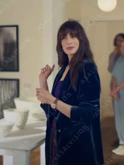 Asal Vision Blazers | The Idea Of You 2024 Anne Hathaway Blazer Blue