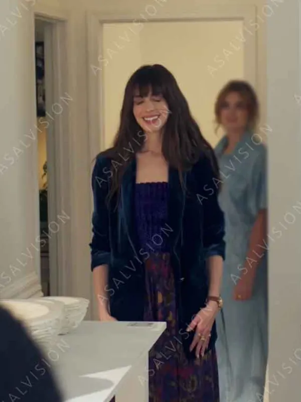Asal Vision Blazers | The Idea Of You 2024 Anne Hathaway Blazer Blue