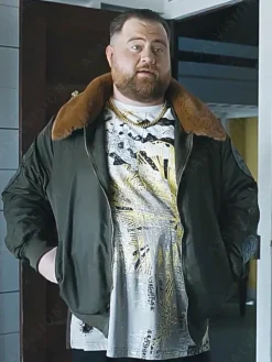 Asal Vision Cotton Jackets | The Instigators Paul Walter Hauser Jacket Dark Olive Green