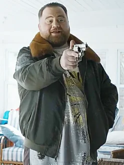 Asal Vision Cotton Jackets | The Instigators Paul Walter Hauser Jacket Dark Olive Green