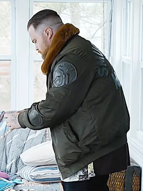 Asal Vision Cotton Jackets | The Instigators Paul Walter Hauser Jacket Dark Olive Green