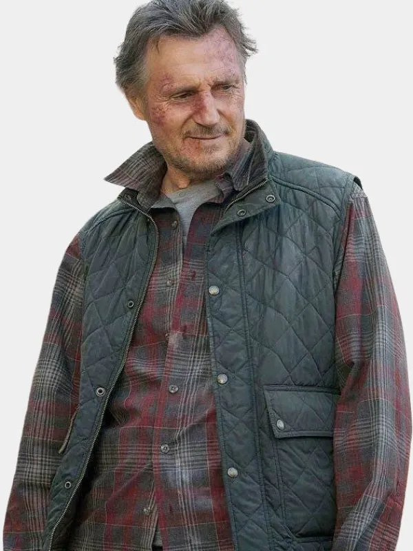 Asal Vision Vests | The Marksman 2021 Liam Neeson Quilted Vest Green