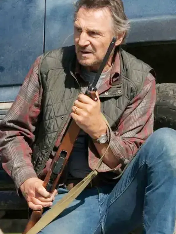 Asal Vision Vests | The Marksman 2021 Liam Neeson Quilted Vest Green