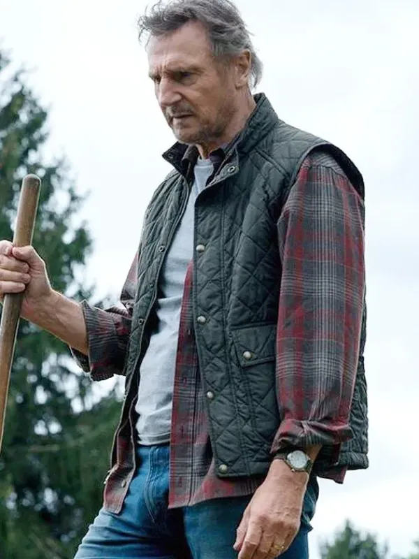 Asal Vision Vests | The Marksman 2021 Liam Neeson Quilted Vest Green