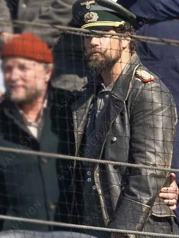 Asal Vision Men Coats | The Ministry of Ungentlemanly Warfare Henry Cavill Leather Coat Black