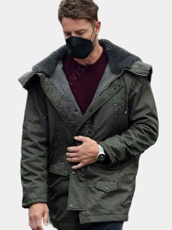 Asal Vision Cotton Jackets | The Noel Diary Justin Hartley Parka Jacket Green