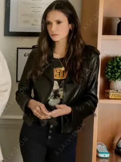 Asal Vision Black Jackets | Leather Jackets | The Out-Laws 2023 Parker McDermott Leather Jacket Black