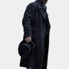 Asal Vision Men Coats | The Pale Blue Eye Augustus Landor Coat Black