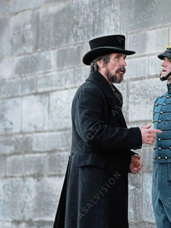 Asal Vision Men Coats | The Pale Blue Eye Augustus Landor Coat Black