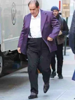 Asal Vision Blazers | Men Coats | The Penguin 2024 Colin Farrell Blazer Purple
