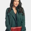 Asal Vision Women Coats | The Perfect Pairing Cristina Coat Green