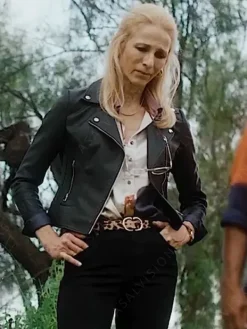 Asal Vision Leather Jackets | The Red 2024 Angie Milliken Leather Jacket Black