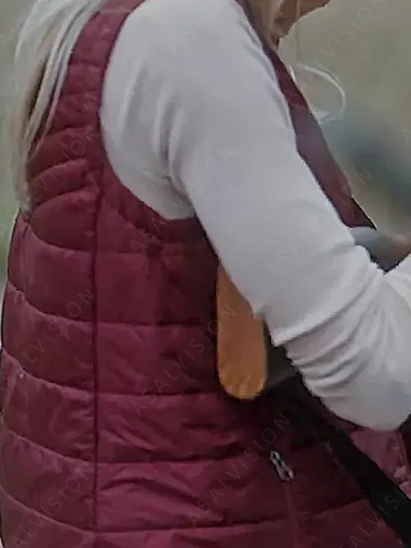 Asal Vision Vests | The Red 2024 Angie Milliken Puffer Vest Maroon